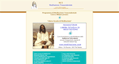 Desktop Screenshot of meditazione.com